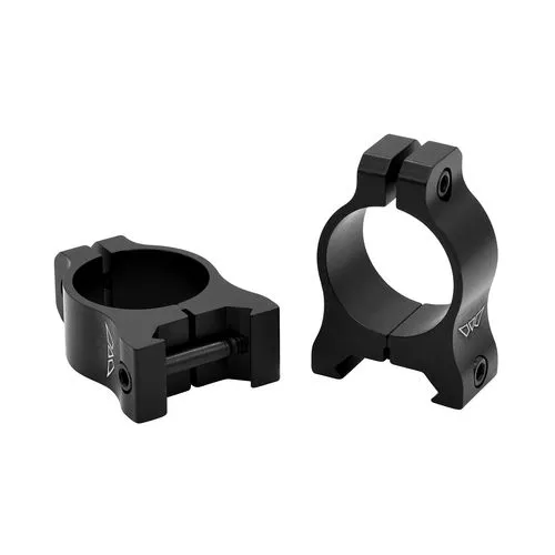 Warne V400M Vapor Scope Ring Set Maxima/Weaver/Picatinny Low Fixed 1" Black Anodized Aluminum