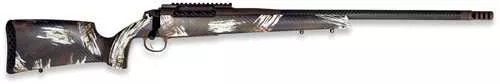 Weatherby 307 Alpine CT 22 Creedmoor 4+1 18" Carbon Fiber BSF Threaded Barrel, Chocolate Brown Cerakote Steel Receiver w/Picatinny Rail, WYO Brown w/Backpack Brushed Accents Fixed Peak 44 Bastion Carbon Fiber Stock, Ambidextrous