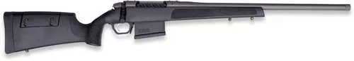Weatherby 307 Range SF 22 Creedmoor 5+1 20" Tungsten Cerakote Threaded Barrel & Steel Drilled & Tapped Receiver, Black Adj Cheek Piece & LOP Synthetic Stock
