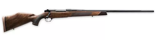 Weatherby MDX01N65CMR2O Mark V Deluxe Full Size 6.5 Creedmoor 4+1 22" High Gloss Fluted Barrel, High Gloss Blued Steel Drilled & Tapped Receiver, Gloss Walnut Monte Carlo Stock, Right Hand
