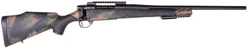 Weatherby Vanguard Black Hills Full Size 350 Legend 5+1 22" Matte Blued Receiver w/Picatinny Rail, Arca Adapter/Picatinny Rail Forend, Black w/Green & Tan Accents Peak 44 Monte Carlo Polymer Stock