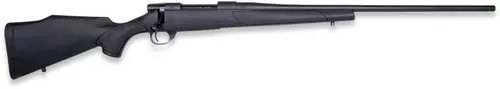 Weatherby Vanguard Obsidian 7mm PRC 3+1 20" Blued Threaded Barrel, Blued Stainless Steel Drilled & Tapped Receiver, Black Monte Carlo Synthetic Stock