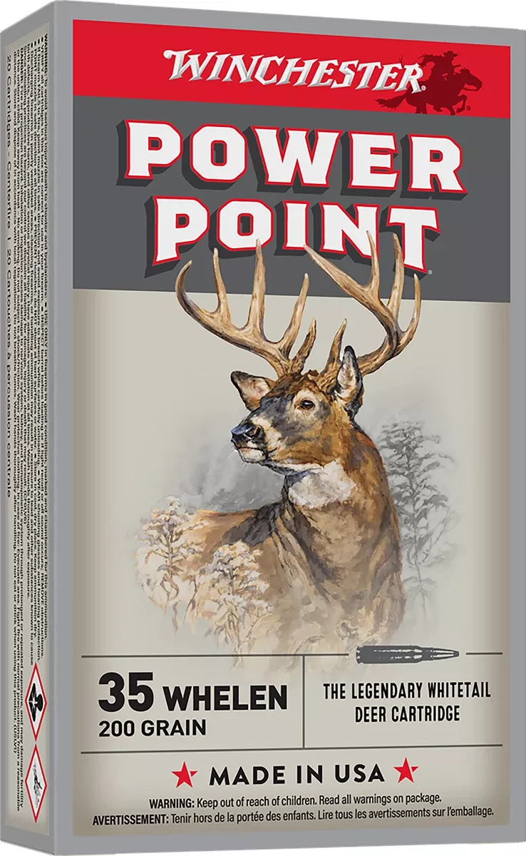 Winchester Ammo Power-Point 35 Whelen 200 gr - X35W