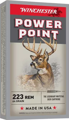 Winchester Ammunition Super-X 223 Rem 64gr Power-Point 20rd - Box or Case