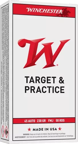 Winchester Ammunition USA 45 ACP 230gr FMJ-RN 50 Rd - Box or Case