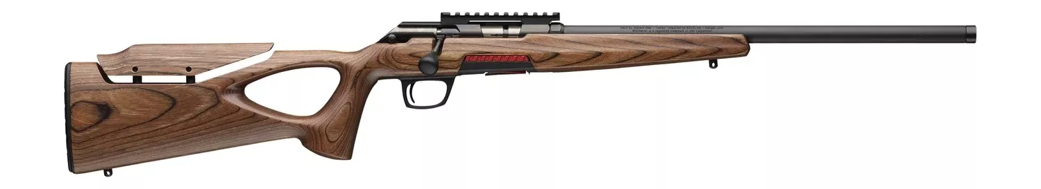 Winchester Guns Xpert Target 17 WSM 18" 8+1 Bolt-Action Rifle - Brown Laminate Thumbhole