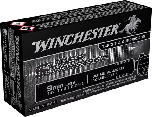 Winchester Super Suppressed Pistol Ammo