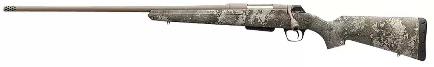 Winchester XPR Hunter 350 Legend 22" 4+1 Bolt-Action Rifle - Bronze Cerakote/TrueTimber Strata - Left Hand