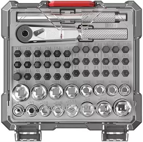 X3 Driver Socket & Gunsmithing Bit Set 52-Piece