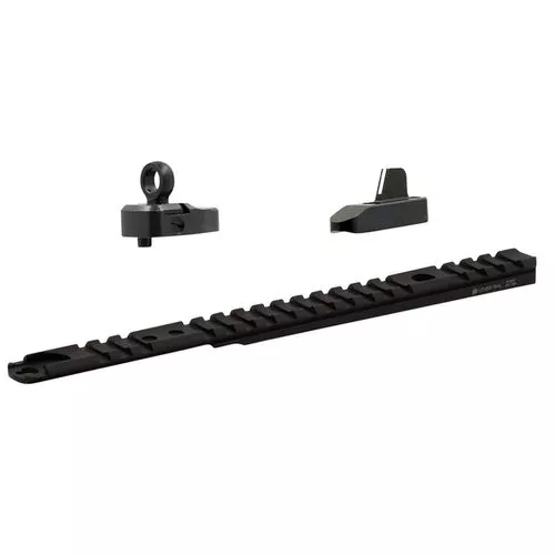 XS Sights ML10045 Lever Rail Ghost Ring WSMarlin 1894 1-Piece Black Anodized