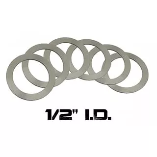 YHM BARREL SHIM SET AR15 1/2 INNER DIMENSION