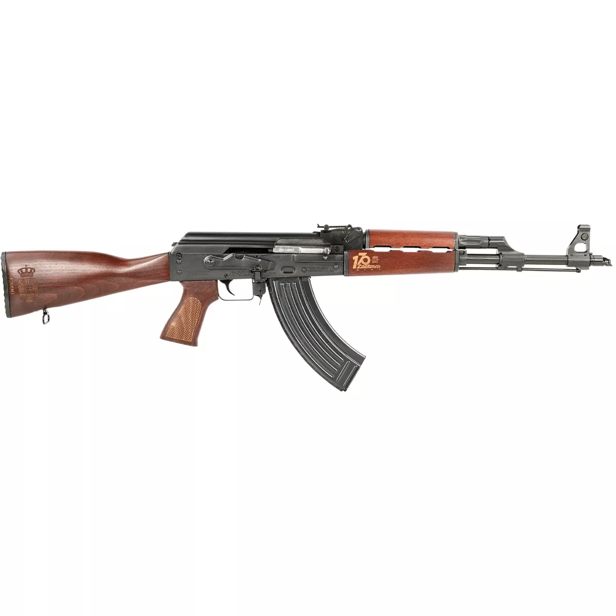 Zastava AK-47 Rifle 7.62x39ZPAPM70 170th Anniversary Gold Engraved