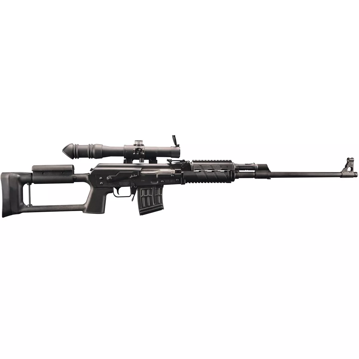 Zastava Arms Usa SR91762 M91 w/Optic 7.62x54mmR Long Range Tactical Rifle