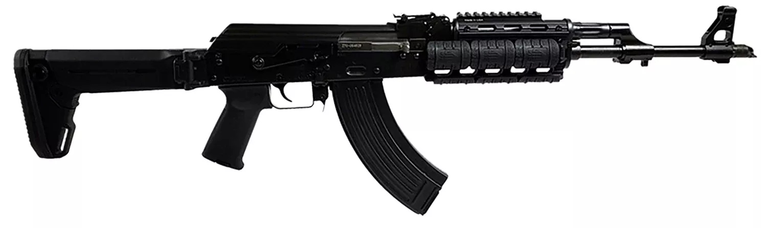 Zastava Arms USA ZPAP M70 7.62x39mm 16.3" 30+1 Semi-Auto Rifle - Magpul Zhukov Folding Stock, Quad Rail