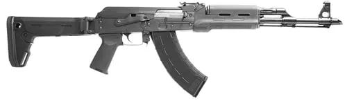 Zastava Arms Usa ZR7762MPF ZPAPM707.62x39mm 30+1 16.30" Black Chrome Lined Steel Barrel, Black Polymer Handguard, Black Synthetic MagpulZhukov Side Folder Stock, Black Magpul AK Grip