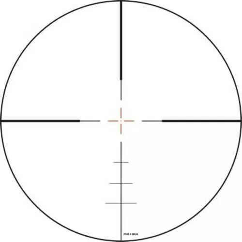 ZeroTech Thrive HD Rifle Scope 2.5-15x50 30mm SFP PHR-ii MOA Illum Black