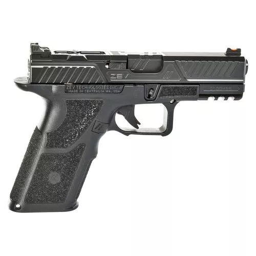 ZEV OZ9C-X-CPT-COMBAT-B-B OZ9 Combat Compact 9mm Luger 4.49" 17+1 (2) Black Black DLC Citadel Steel Slide Black X Polymer Grip