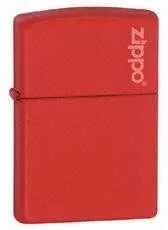 Zippo Red Matte With Logo 233ZL